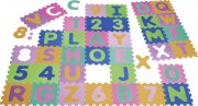 Playshoes EVA Puzzlematte 36-teilig mehrfarbig