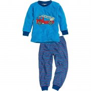 Playshoes Kinder Frottee Schlafanzug "Feuerwehr" f&uuml;r nur 18,70&euro;
