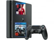 PlayStation 4 Slim 500GB + FIFA 18 - Standard Edition + God of War - Day One Edition f&uuml;r 288&euro;