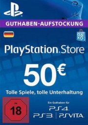 PlayStation Network Card - 50 Euro (PS4/PS3/DE)
