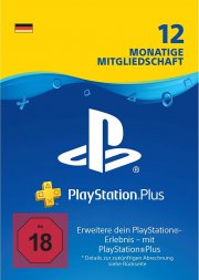 PlayStation Plus Mitgliedschaft 12 Monate PS4 Download Code bei Amazon f&uuml;r 44,99 Euro