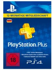 Playstation Plus Mitgliedschaft f&uuml;r 12 Monate nur 41,99&euro;
