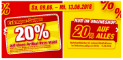 Poco: 20% Rabatt auf Alles