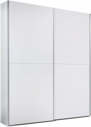 Pol Power Dallas Schwebet&uuml;renschrank Time wei&szlig; ca. 170x195x59 cm
