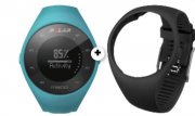 POLAR M200 - GPS-Laufuhr, (M/L) 150-210 mm, Blau + Wechselarmband
