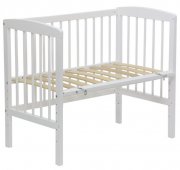 Polini Kids Beistellbett Simple wei&szlig; 