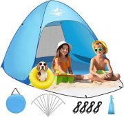 Pop-Up Strandmuschel f&uuml;r 1-3 Personen zum Top-Preis