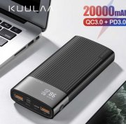 Power Bank 20000 mAh USB Typ C PD Schnelle Lade + Quick Charge 3,0