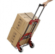 Praktische Sackkarre von Coocheer mit Teleskopstiel, bis ca. 75 kg belastbar nur 39,59 Euro
