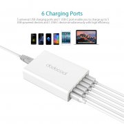 dodocool USB Ladestation mit 5 USB Anschl&uuml;sse f&uuml;r 1x USB-C PD Port nur 11,99&euro; statt 13,99&euro;