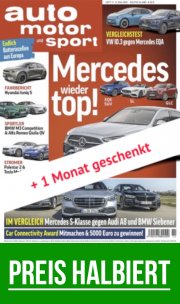 Preis halbiert! Das auto motor und sport Jahresabo