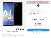 Huawei Mate 20 Pro Dual SIM und o2 Free M (2019) nur 4,02&euro; monatlich (abzgl. Handy)!