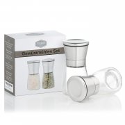 Premium Salz- und Pfefferm&uuml;hle Set mit verstellbarem Mahlwerk f&uuml;r nur 10,90 &euro;!