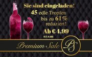 Premium Weine bis zu 61% reduziert