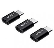 Prime: AUKEY USB C Adapter auf Micro USB [3 St&uuml;ck] f&uuml;r 4,29&euro;