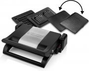 Princess 112536 Multi-Grill 4-in-1 Sandwich-, Kontakt-, Tischgrill und Waffeleisen