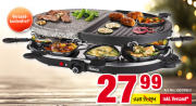 Princess 162710 Gourmet And Stone Grill Raclette bei V&ouml;lkner f&uuml;r 27,99 Euro