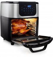 Princess 182075 Aerofryer-Ofen DeLuxe 11 Liter Hei&szlig;luftfritteuse inkl. Rotierkorb und Drehspie&szlig;