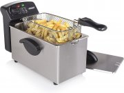 Princess Family Castel 3 Liter Edelstahl Fritteuse mit Kaltzonenfunktion