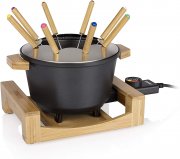 Princess Fondue Bambusdesign f&uuml;r bis zu 8 Personen