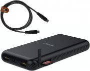 Pro User 3-in-1 20.000mAh Powerbank mit USB HUB und SD Card Reader