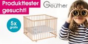 Produkttester f&uuml;r Greuther Laufgitter Lucilee Plus gesucht bei Babymarkt.de
