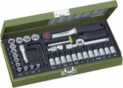 Proxxon 23080 36-teiliger Steckschl&uuml;sselsatz inkl. Umschaltratsche