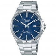 Pulsar PX3139X1 Herren Analog Solar Uhr mit Edelstahl Armband bei Amazon f&uuml;r 68,06 Euro