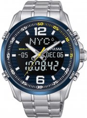 Pulsar PZ4003X1 Herrenuhr Analog-Digital Quarz mit Edelstahlarmband f&uuml;r 76,64 Euro