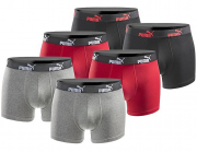 PUMA 6er-Pack Herren Boxershorts
