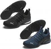 PUMA Axelion Block Laufschuhe in schwarz oder blau