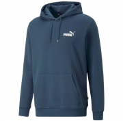 PUMA ESS Logo Herren Kapuzen-Pullover Petrolblau