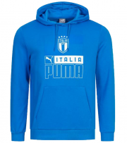 PUMA FIGC FtblCore nachhaltiger Italien Herren Kapuzen-Pullover