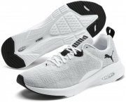 PUMA HYBRID Fuego evoKNIT Laufschuh wei&szlig;