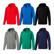 PUMA LIGA Casual Zipper Kapuzenjacke 