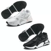 PUMA Nova Gleam Sneaker in wei&szlig; oder schwarz