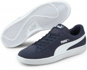 Puma Smash V2 Unisex Sneaker peacoat/puma white
