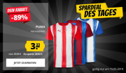 PUMA Striped Jersey Herren Trikots bei SportSpar f&uuml;r 7,28 Euro