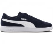 PUMA Unisex Smash V2 Sneaker, Blau Peacoat Puma White