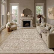 PureCozy Vintage Teppich 200x300cm Beige f&uuml;r nur 64,99&euro;