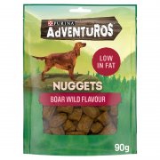 Purina Adventuros Wildschwein Hundeleckerlis im 90g Beutel stark reduziert