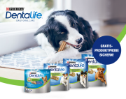 Purina Dentalife f&uuml;r Deinen Hund gratis testen 