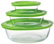 Pyrex Cook & Store Glasgef&auml;&szlig;-Set 3-teilig