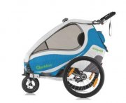 QERIDOO KidGoo2 Fahrradanh&auml;nger &ndash; 2-Sitzer f&uuml;r Kinder (2017er Modell) f&uuml;r 354,99&euro; (statt 389&euro;)