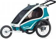 Qeridoo Kinderfahrradanh&auml;nger Kidgoo2 Sport Aquamarin