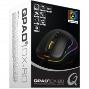 QPAD DX-80 RGB Gaming Maus