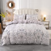 Qucover 2 Teiliges Set Bettw&auml;sche 100% Baumwolle