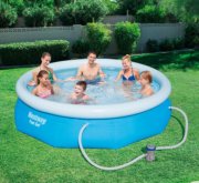 Quick up Pool Set 305x76 cm mit Kartuschenfilteranlage f&uuml;r 54 Euro