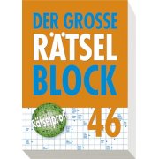 R&auml;tselbuch "Der gro&szlig;e R&auml;tselblock Band 46" stark reduziert