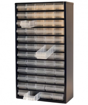 Raaco Stahlmagazin 1259-00/01 mit 59 Schubladen